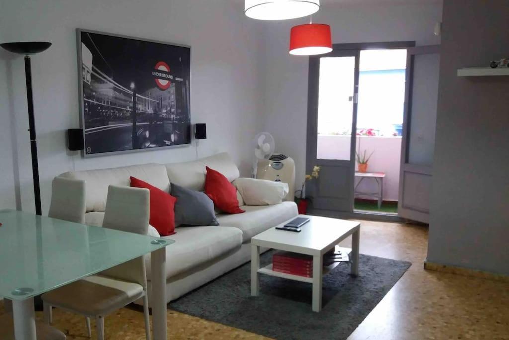 Apartamento Playa Urb Privada 2 Habitaciones Valensiya Dış mekan fotoğraf
